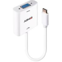 Lindy 43355 video kabel adapter USB Type-C VGA (D-Sub) Wit - thumbnail