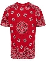 Supreme x Hanes t-shirt Bandana Tagless à col rond (lot de 2) - Rouge