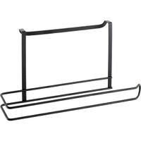 Metaltex Galileo Keukenrolhouder 34x10x18 cm Zwart