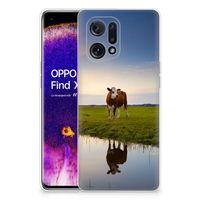 OPPO Find X5 TPU Hoesje Koe