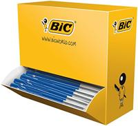BIC Balpen M10 Blauw Voordeelpak - De klassieke en iconische BIC pen - 90+10