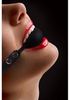 Silicone Ball Gag - Black