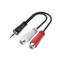 Hama Audio-adapter 3,5-mm-jack-stekker - Cinch-aansluiting Stereo - thumbnail