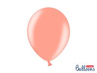 Rosé Gouden Metallic Ballonnen - 50 Stuks - thumbnail