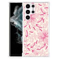 Samsung Galaxy S22 Ultra Case Pink Flowers - thumbnail