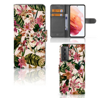 Samsung Galaxy S21 Hoesje Flowers