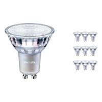 Voordeelpak 10x Philips MASTER Value LEDspot GU10 PAR16 4.9W 365lm 36D - 930  | Hoogste Kleurweergave - Dimbaar - Vervanger voor 50W