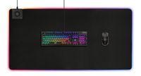 Deltaco DMP330 RGB Gaming Mousepad XL met Draadloze lader - 10W - thumbnail