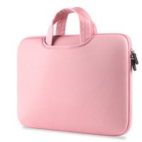 Airbag MacBook 2-in-1 sleeve / tas voor Macbook Pro 15 inch - Roze