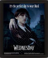 Wednesday 3D Lenticular Framed Poster Perfect Day 26 X 20 Cm - thumbnail