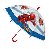 Spiderman Kinderparaplu 66 cm Blauw/Rood/Transparant - thumbnail