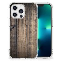 Apple iPhone 13 Pro Stevig Telefoonhoesje Steigerhout - thumbnail