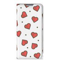 Xiaomi 12 | 12X Hoesje met Magneet Hearts