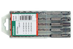 Metabo 630581000 Hamerboorset 5-delig 5 mm, 6 mm, 8 mm, 10 mm Gezamenlijke lengte 160 mm 5 stuk(s)