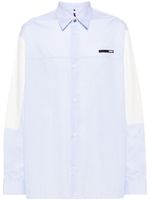 OAMC chemise en coton à rayures - Bleu - thumbnail