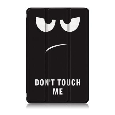 Shop4 - Samsung Galaxy Tab S7 Hoes - Smart Book Case Don't Touch Me Zwart Shop4 - Samsung Galaxy Tab S7 Hoes - Smart Book Case Don't Touch Me Zwart