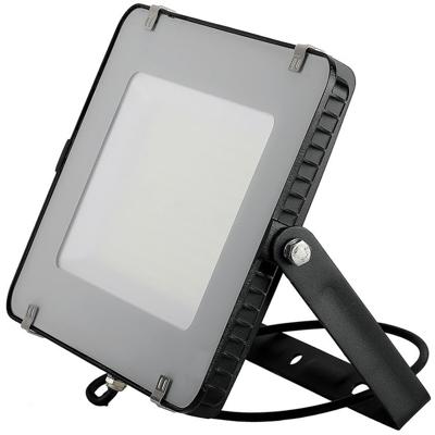 SAMSUNG - LED Bouwlamp 150 Watt - LED Schijnwerper - Viron Linan - Helder/Koud Wit 6400K - Waterdicht IP65 - Mat Zwart - Aluminium