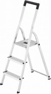 Hailo Trapladder L40 3 Treden Aluminium 125 Cm Hailo Trapladder L40 3 Treden Aluminium 125 Cm