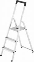 Hailo Trapladder L40 3 Treden Aluminium 125 Cm