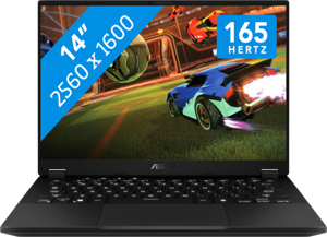 ASUS TUF Gaming FA401WV-RG012W AMD Ryzen AI 9 HX 370 Laptop 35,6 cm (14") 2.5K 16 GB LPDDR5x-SDRAM 1 TB SSD NVIDIA GeForce RTX 4060 Wi-Fi 6E (802.11ax) Windows 11 Home Grijs