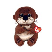 TY Beanie Babies Knuffel Otter Mitch 15 cm - thumbnail