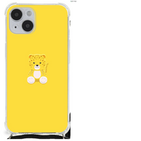 iPhone 14 Plus Stevig Bumper Hoesje Baby Leopard - thumbnail