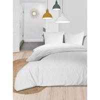 Soleil D'ocre Boheme Dekbedovertrek - Gewassen Microfiber - 240 X 260 Cm - Wit