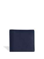 Smythson portefeuille Panama à design pliant - Bleu