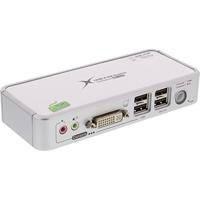 InLine 61602C KVM Switch DVI 2-fach USB (4-fach) mit Audio