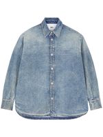 MM6 Maison Margiela veste en jean à design matelassé - Bleu - thumbnail