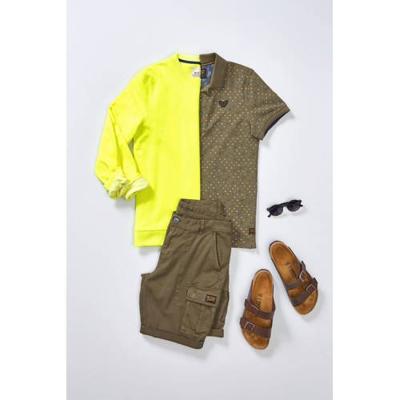 PME Legend slim fit polo groen