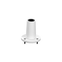 Elgato Wave Desk Plate White – Flensbevestiging voor Elgato-microfoonarmen, eenvoudige installatie met schroeven, geen klemmen of uitsparingen, montageschroeven van 1/4 – Voor houten bureaus en tafels