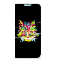 Xiaomi Redmi 10 Magnet Case Cat Color - thumbnail