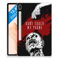 Samsung Galaxy Tab S7FE Print Case Zombie Blood - thumbnail