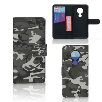 Nokia 7.2 | Nokia 6.2 Telefoon Hoesje Army Light