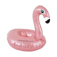 Swim Essentials Opblaasbare Bekerhouder - Zwembad Accessoires - Drankhouder Zwembad (Rosé Gouden Flamingo)