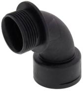 Wiska 10110784 hoekschroefverbinding M20 polyamide zwart (RAL 9005) 10 st.