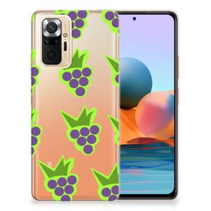 Xiaomi Redmi Note 10 Pro Siliconen Case Druiven