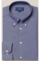 ETON Contemporary Fit Overhemd donkerblauw, Effen