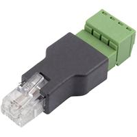 TRU COMPONENTS RJ 11 terminal adapter FL-29 stekker, recht aantal polen 6P4C 1st