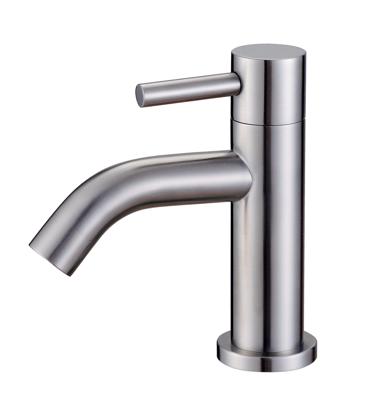 Wiesbaden 304-Verona RVS toiletkraan 1/2'' gebogen uitloop