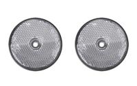 ProPlus reflectoren rond 60 mm wit 2 stuks in blister