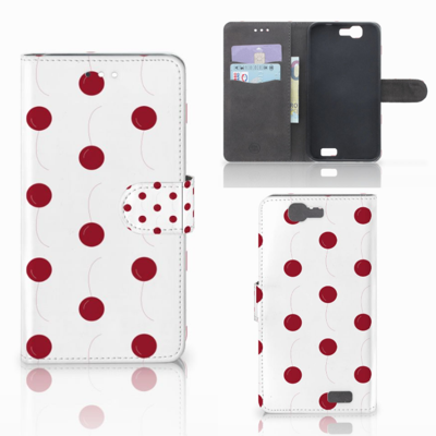 Huawei Ascend G7 Book Cover Cherries
