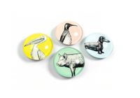 Trendform Magnet Eye - Dieren - set van 4 verschillende