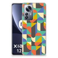 Xiaomi 12 Pro TPU bumper Funky Retro - thumbnail