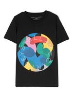 Stella McCartney Kids t-shirt en coton biologique à imprimé graphique - Noir - thumbnail