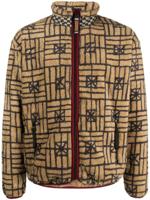 KAPITAL Fleece bomberjack - Bruin