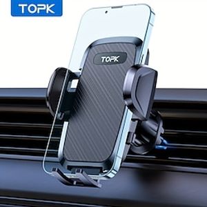 Telefoonhouder voor autoventilatie Draagbaar Roteerbaar Verstelbaar Telefoon houder voor Automatisch Compatibel met: Alle mobiele telefoons Mobiele telefoonaccessoire Lightinthebox