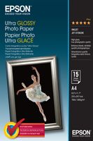 Epson Ultra Glans Photo Papier A 4. 15 Vel. 300 g S 041927 - thumbnail