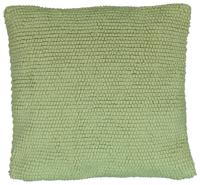 HEMA Kussenhoes 40x40 Groen Fleece Met Noppen (groen) - thumbnail